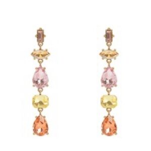 Summer & Rose Camille drop crystal earrings